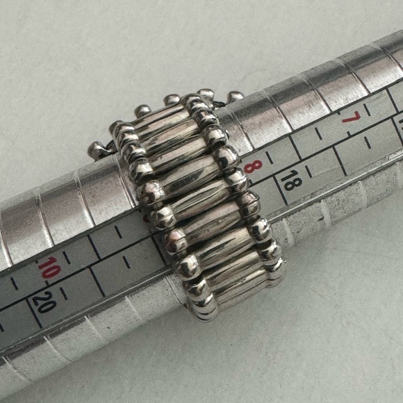 Elegant Yellow Stone Statement Ring - One Size Stretch Back - Picture 4 of 4